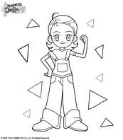coloriage magical doremi sophie